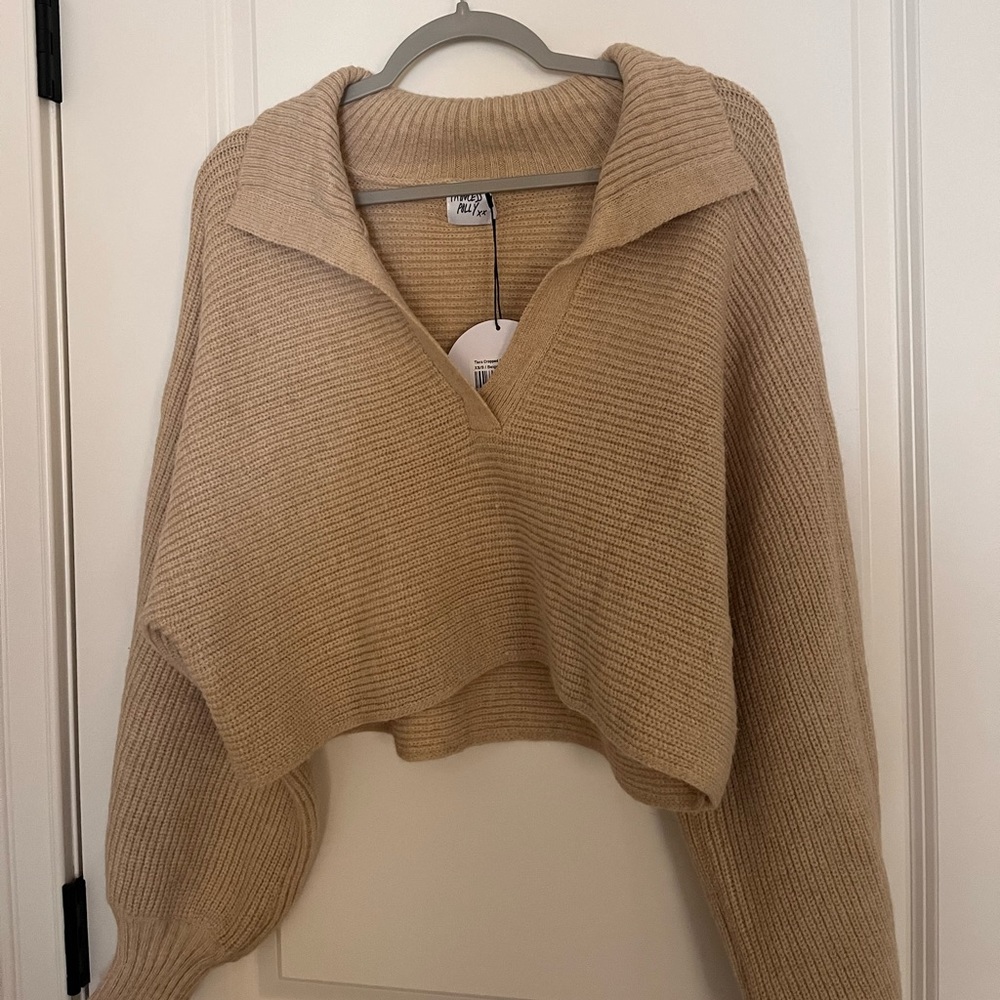 New princess polly cropped sweater